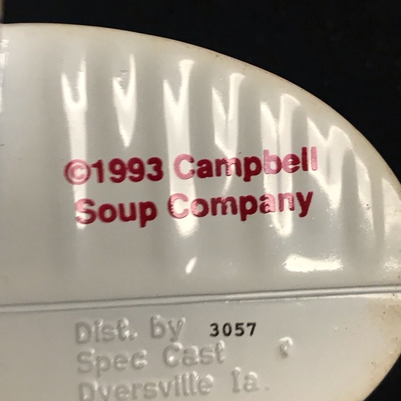 1992 LIMITED EDITION Campbells Soup Die-cast Vintage Airplane Bank - Picture 5 of 10